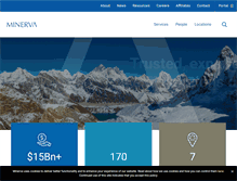 Tablet Screenshot of minerva-trust.com